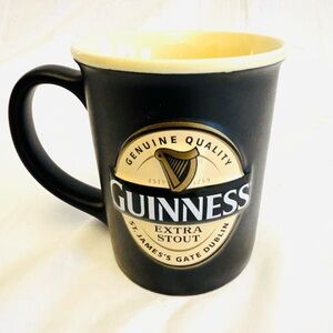Guinness Extra Stout Embossed Label Mug